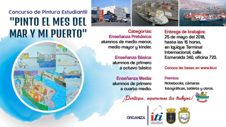 Bases concurso “Pinto el Mes del Mar y mi puerto”
