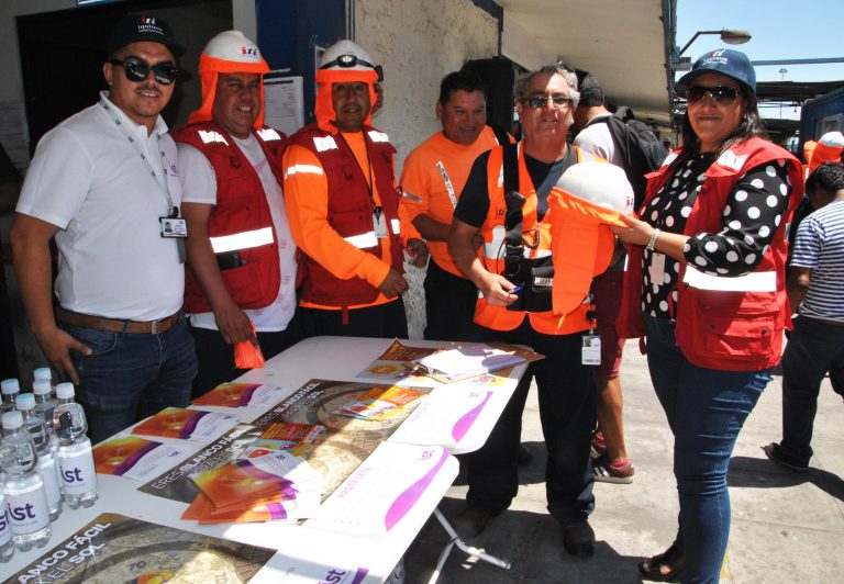 Comités Paritarios de ITI e IST realizan campaña “No seas camarón” en el puerto