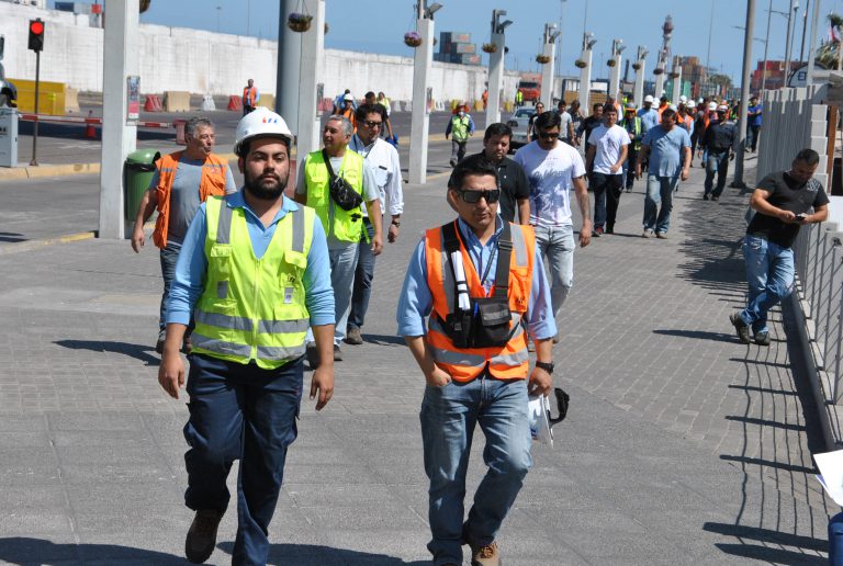 Trabajadores de ITI participaron en simulacro de evacuación
